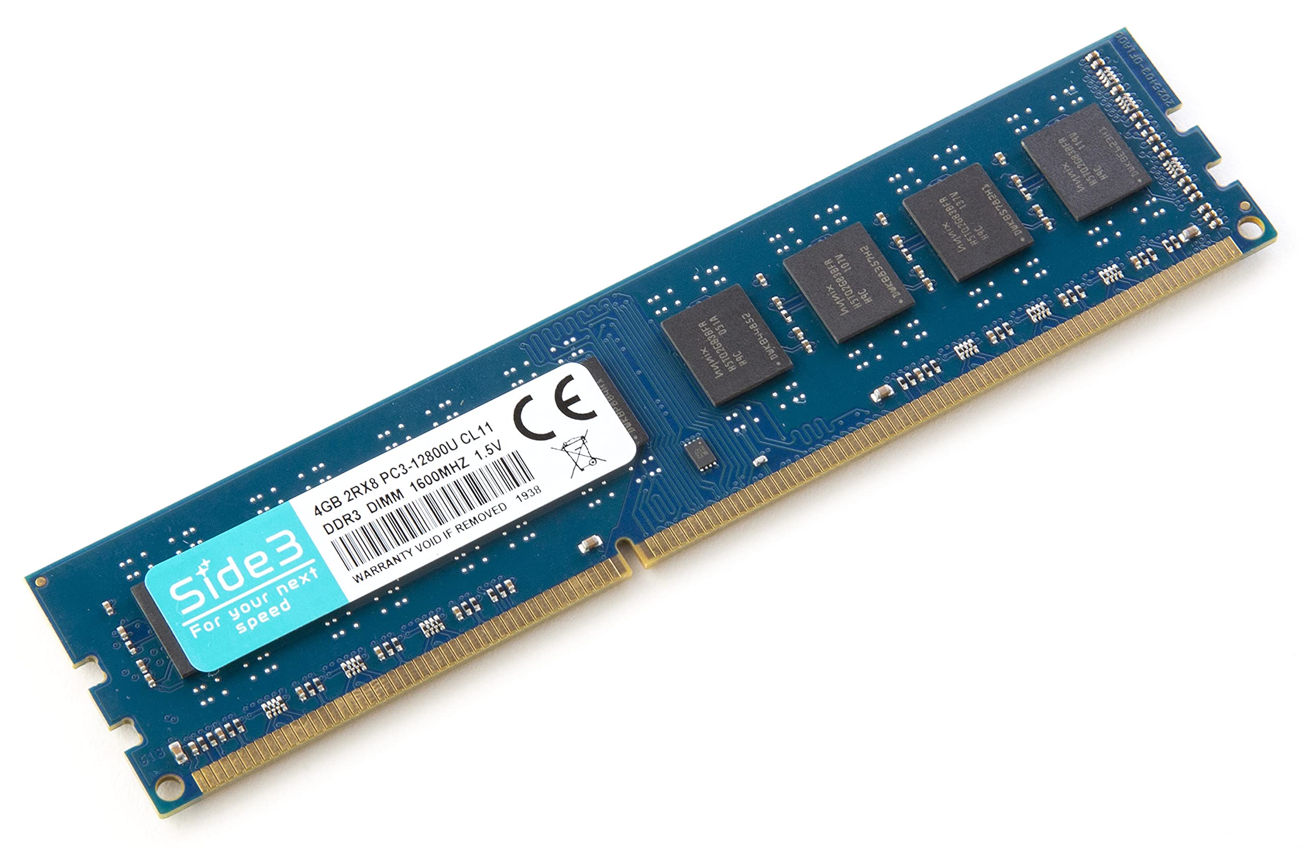 Amazon | Side3 デスクトップメモリ Hynixチップ搭載 DDR3-1600 PC3