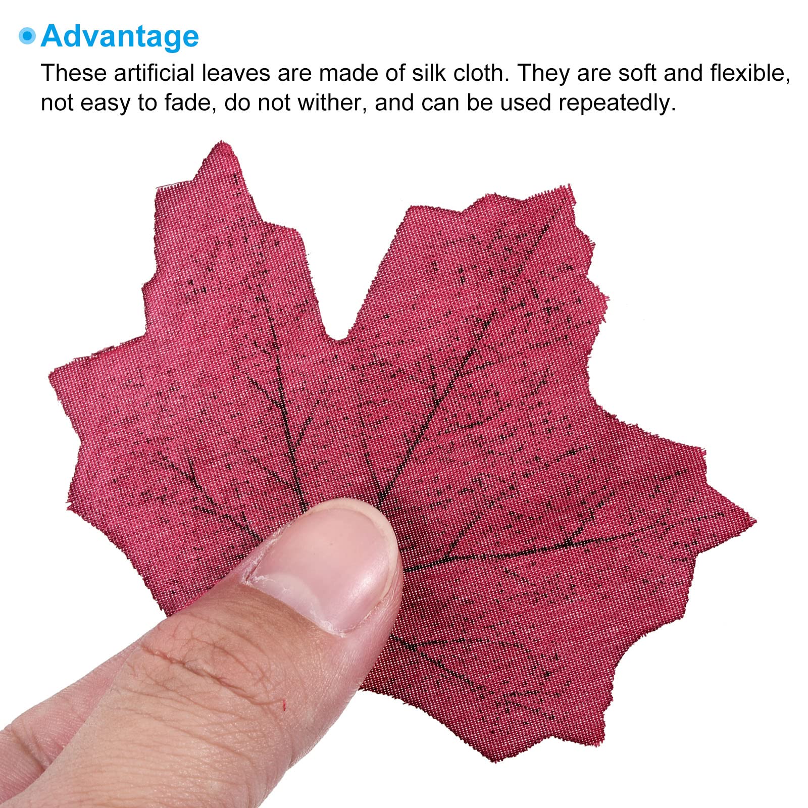 4 foglie di acero artificiali colorate, foglie autunnali del Ringraziamento, foglie di acero autunnali, matrimoni, eventi, decorazioni artistiche per scrapbooking, decorazioni murali con fogliame finto - Italia