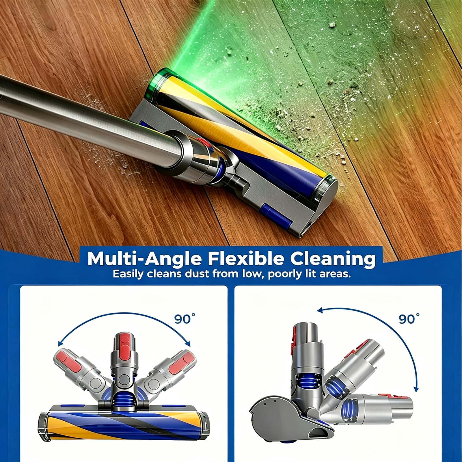 V15 miękka głowica szczotki do Dyson V7 V8 V10 V11 V15 Gen5 Detect Vacuum