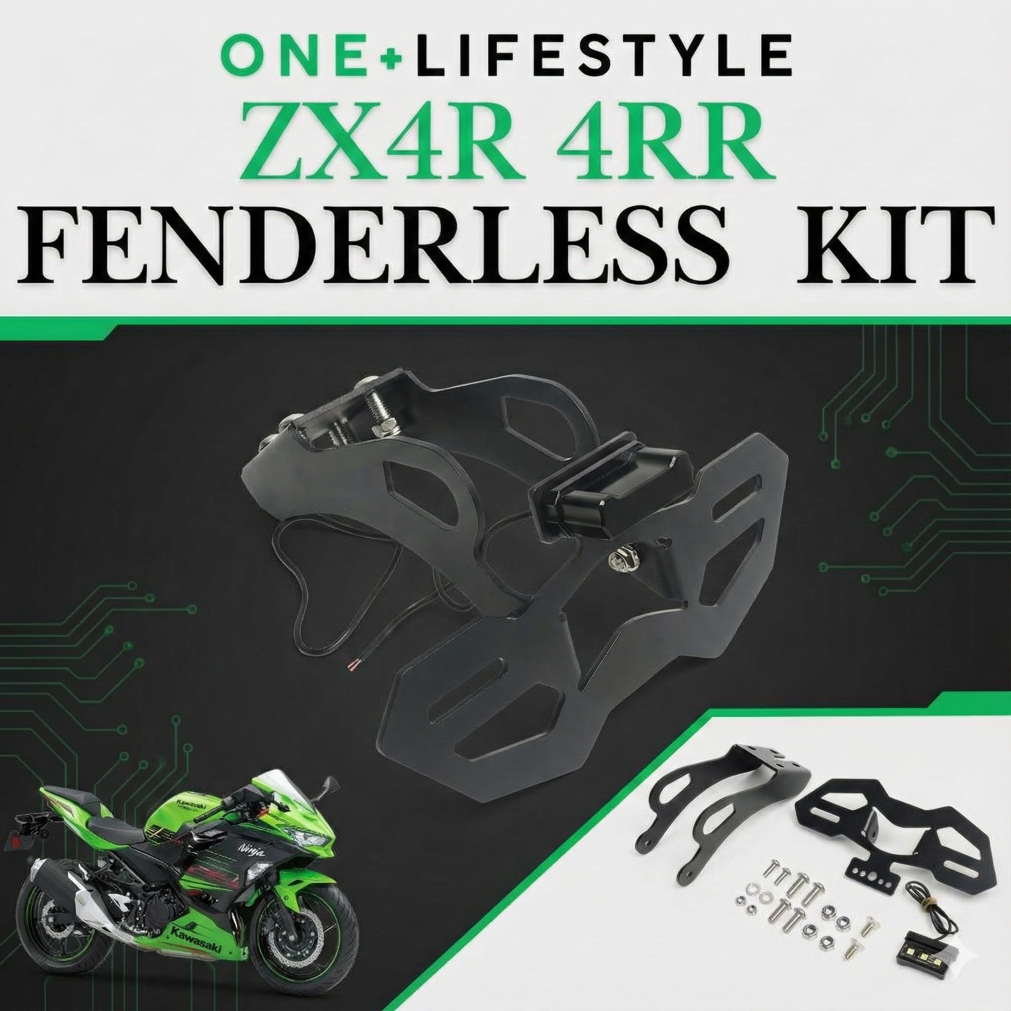 Amazon.co.jp: one+lifestyle ZX Compatible Fenderless Kit ZX-25R ZX