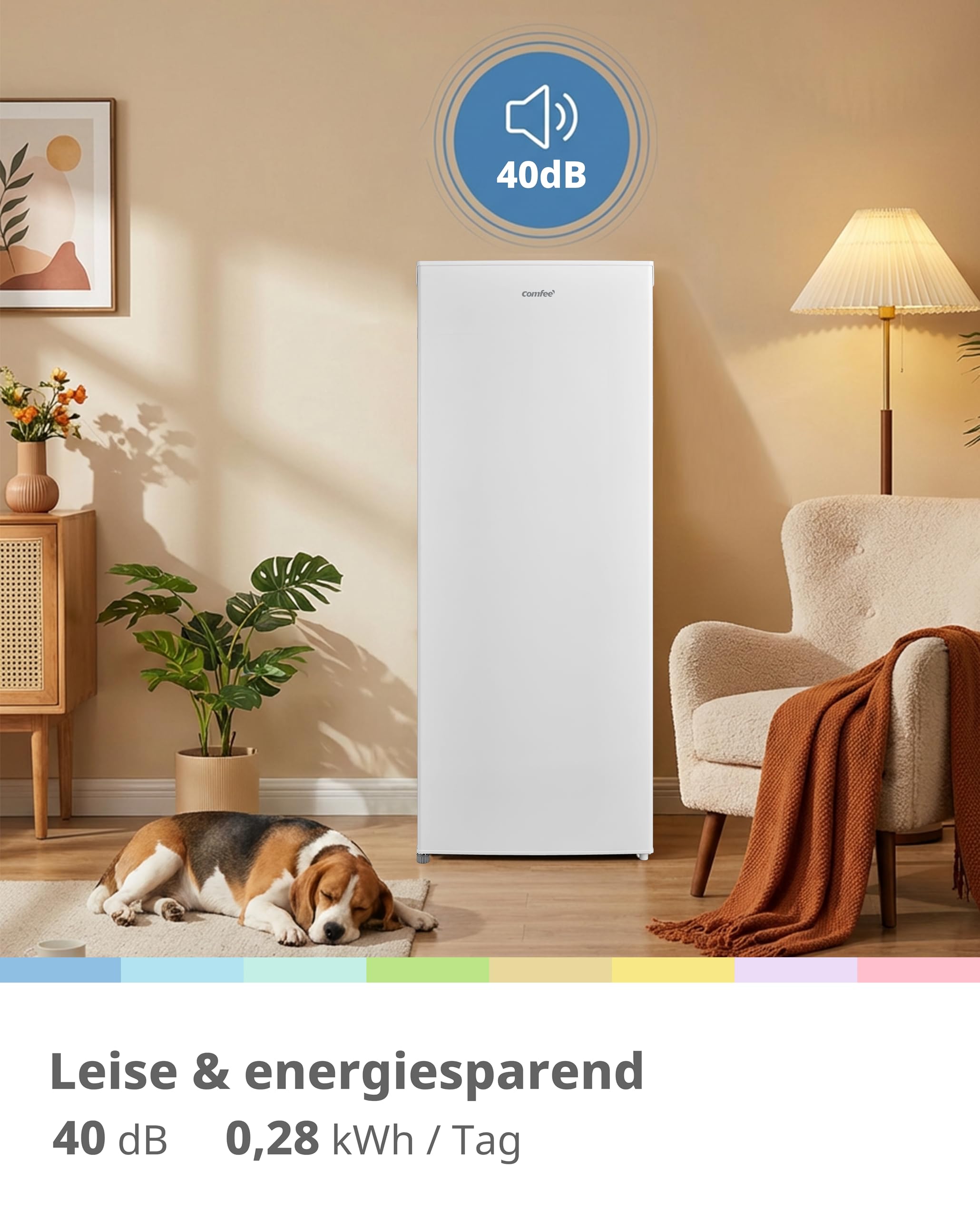 Comfee RCD235WH2EU(E) Kühlschrank 230L – Bild 4