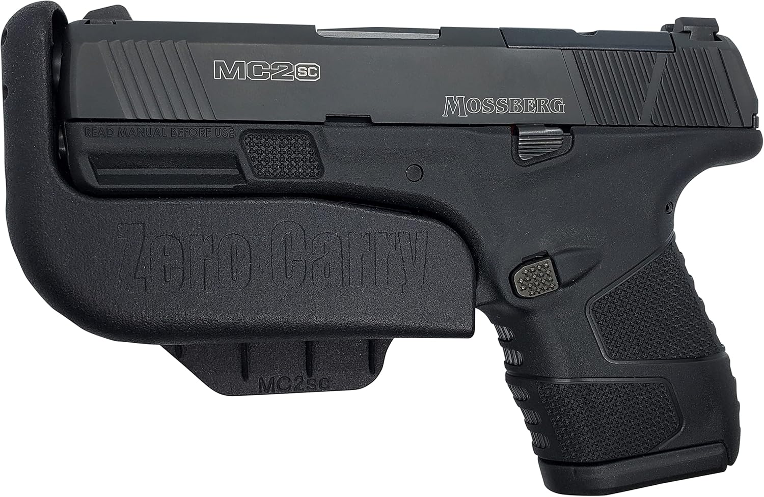 Fits MOSSBERG MC2 MC1 C and SC Zero Carry Elite IWB Holster 4 Concealed Carry. Invisible, Comfortable, & Secure. Lightweight & no Added Bulk