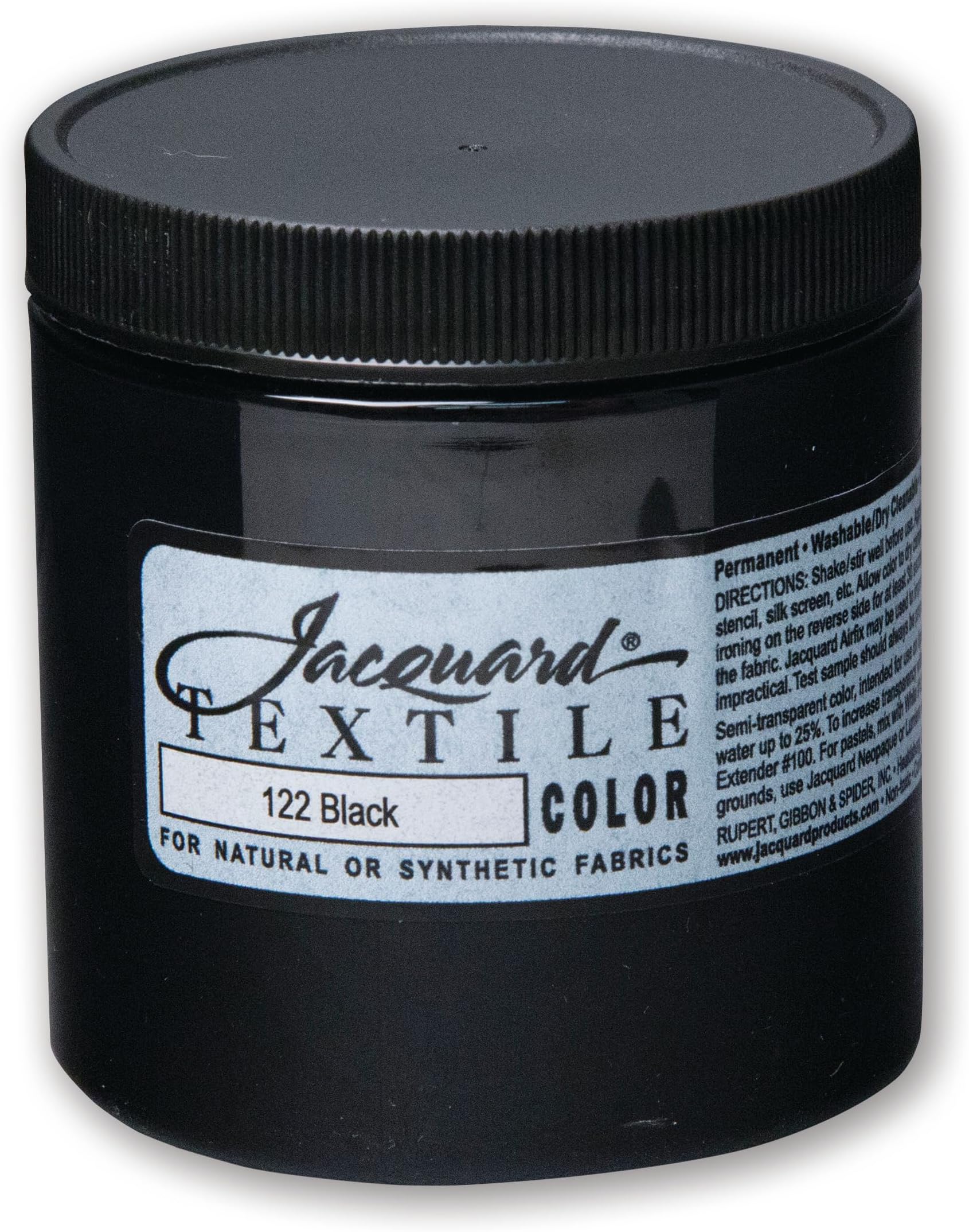 Textile Paint 8 Oz Black