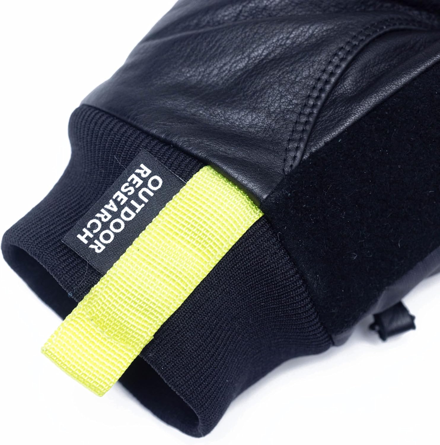 OUTDOOR RESEARCH Snowcrew Leather Mitts | Waterproof, Windproof, Breathable, Touchscreen Compatible Leather Thumb