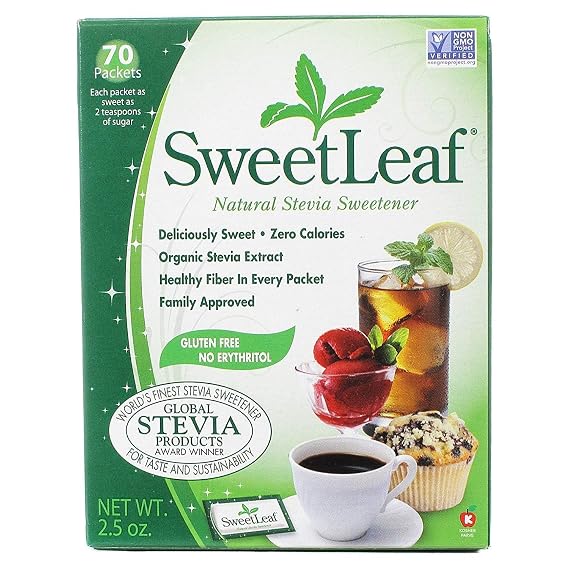 Sweet Leaf Sweetleaf Sweetener, 70 Ct