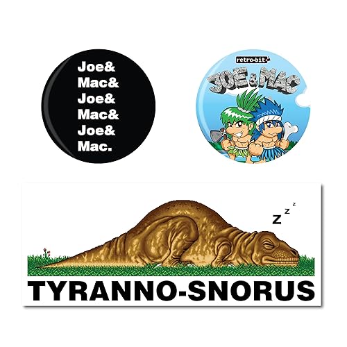 Miniatura 3 de Retro-Bit Joe & Mac Ultimate Caveman Collection Cartridge - 3 Games in 1 for SNESSuper NES