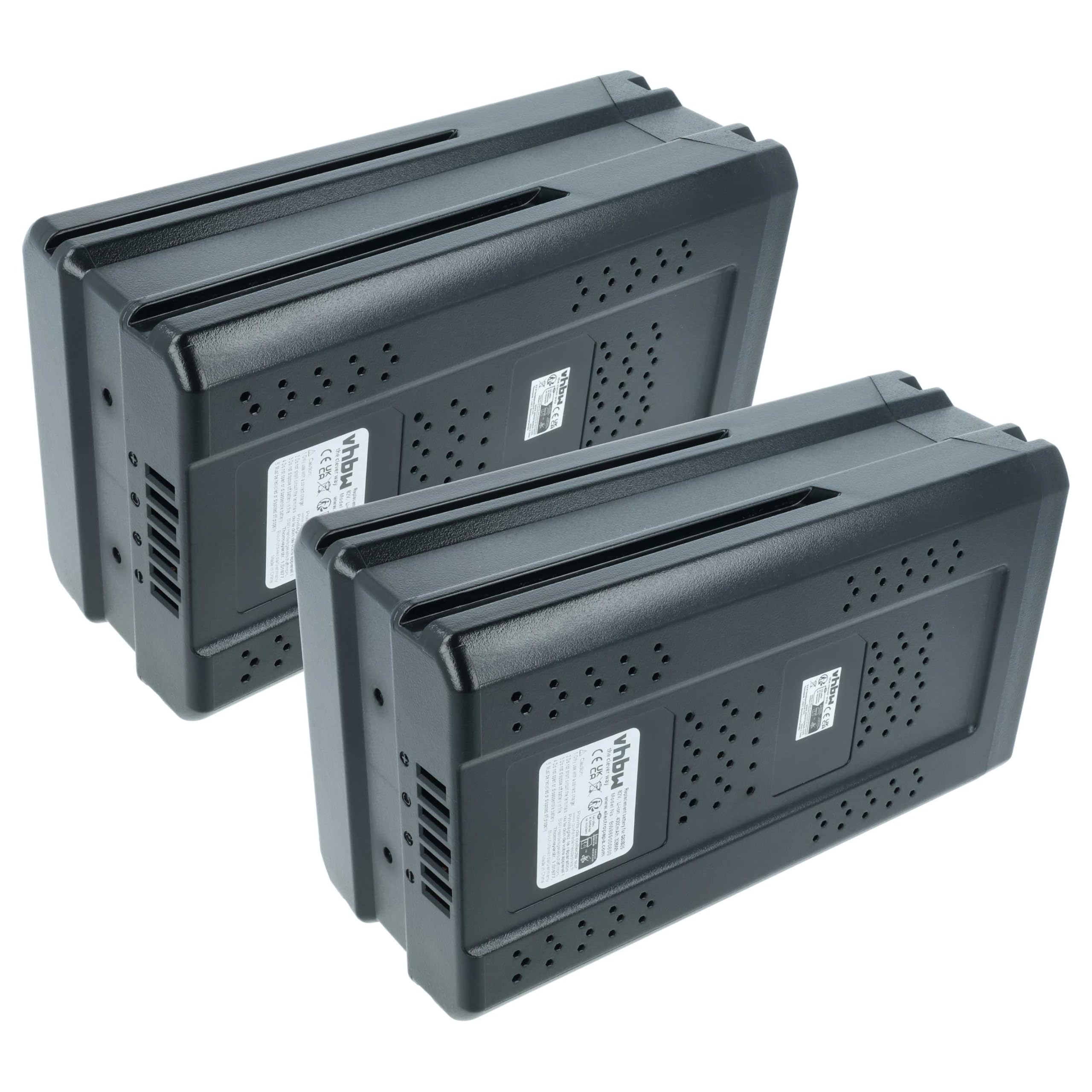 vhbw 2X Batería reemplaza Greenworks GL500