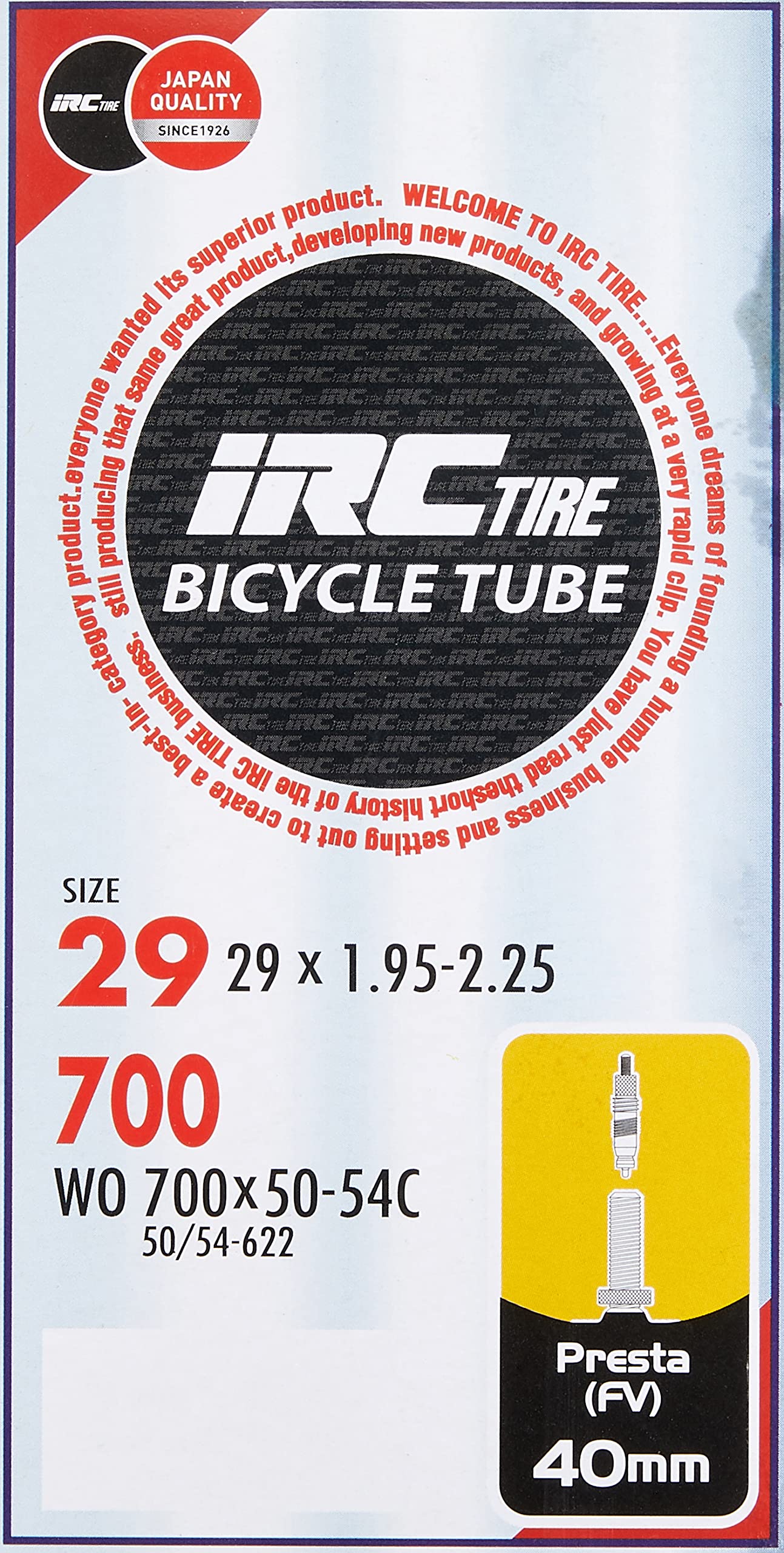 Continental Supersonic Lightweight Long Valve Bicycle Tubes Presta Valve 60mm Bike Tube Bundle (Pack of 2 Conti Tubes)