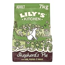 Lily’s Kitchen Preparato con ingredienti naturali Cibo secco per cani adulti Ricetta bilanciata Shepherd’s Pie Sacco da 7kg