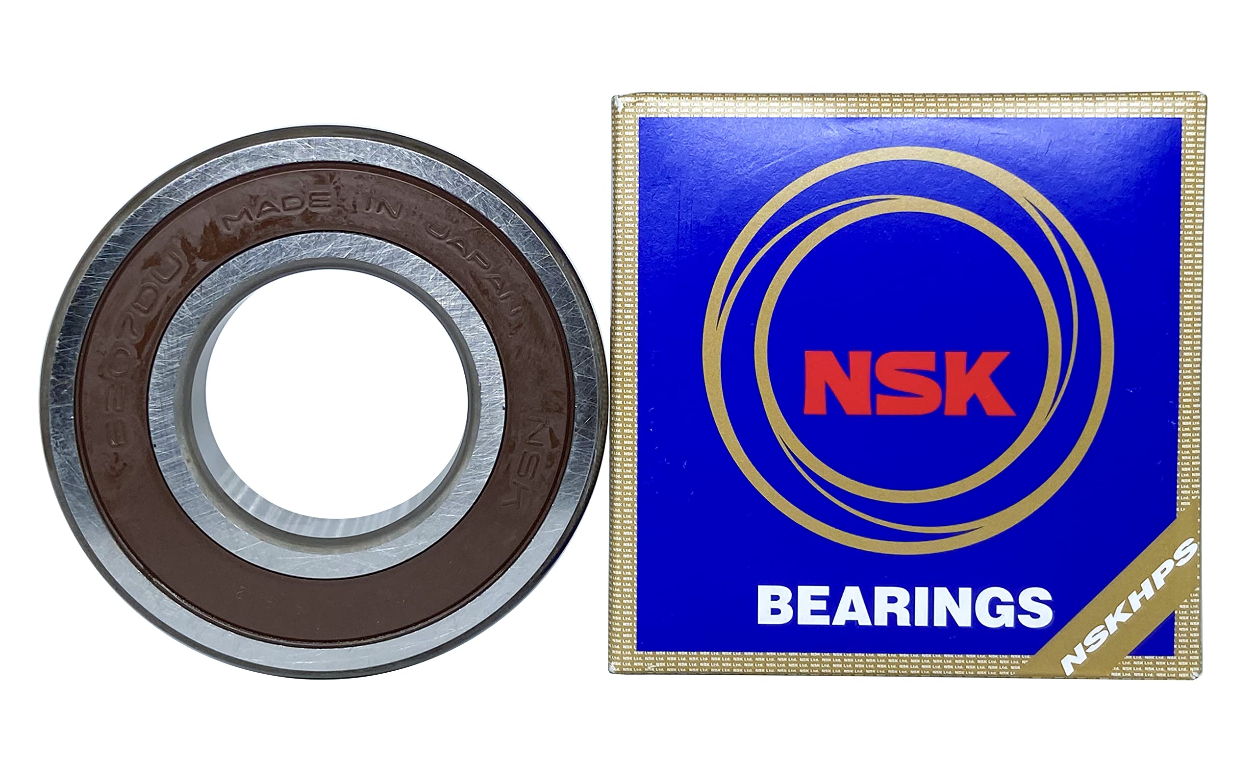 NSK 6207DDU 6207-2RS 35X72X17MM Double Rubber Seal Bearings Made in Japan Deep Groove Ball Bearings