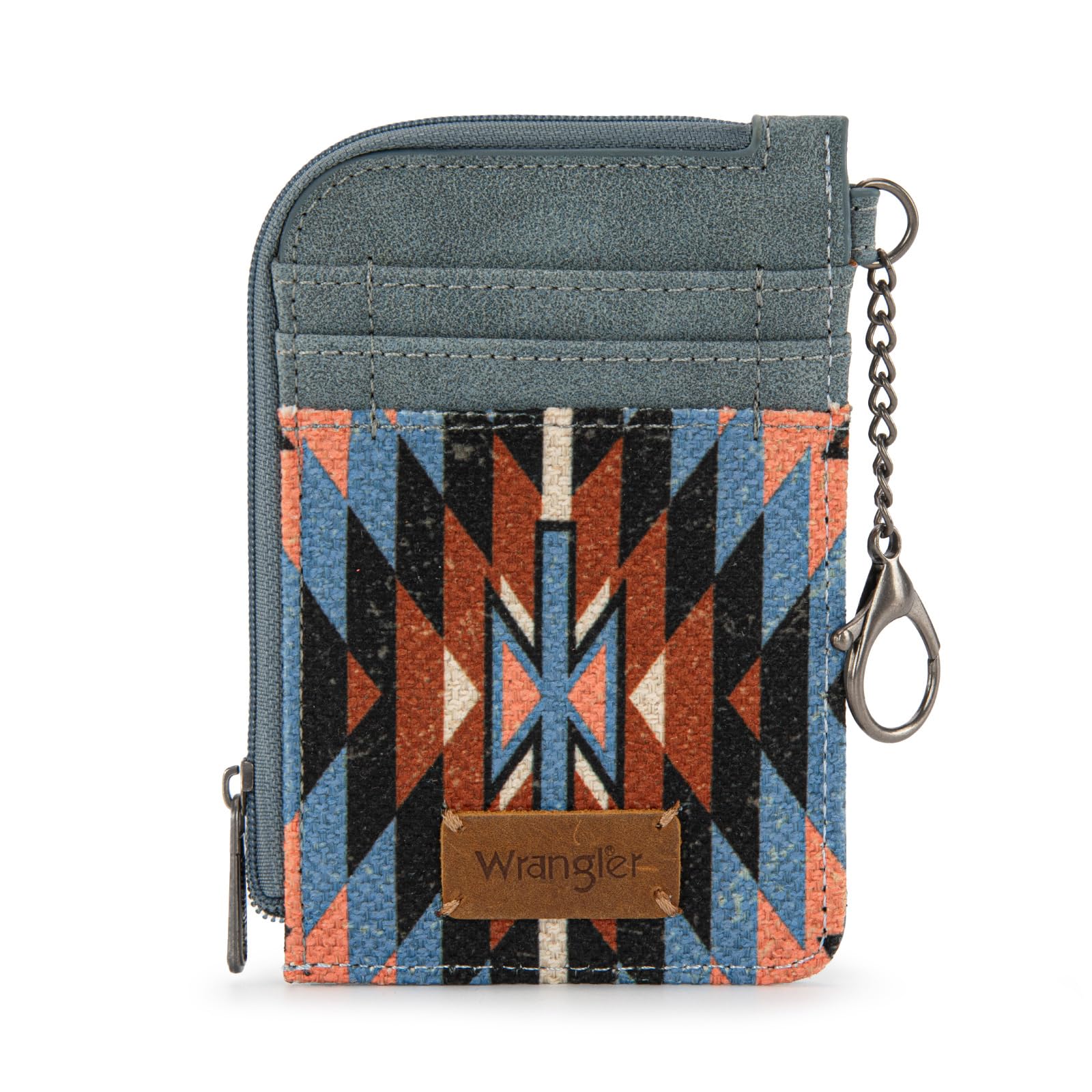 Wrangler Western Card Wallet for Women Aztec Credit Card Holder for Women
