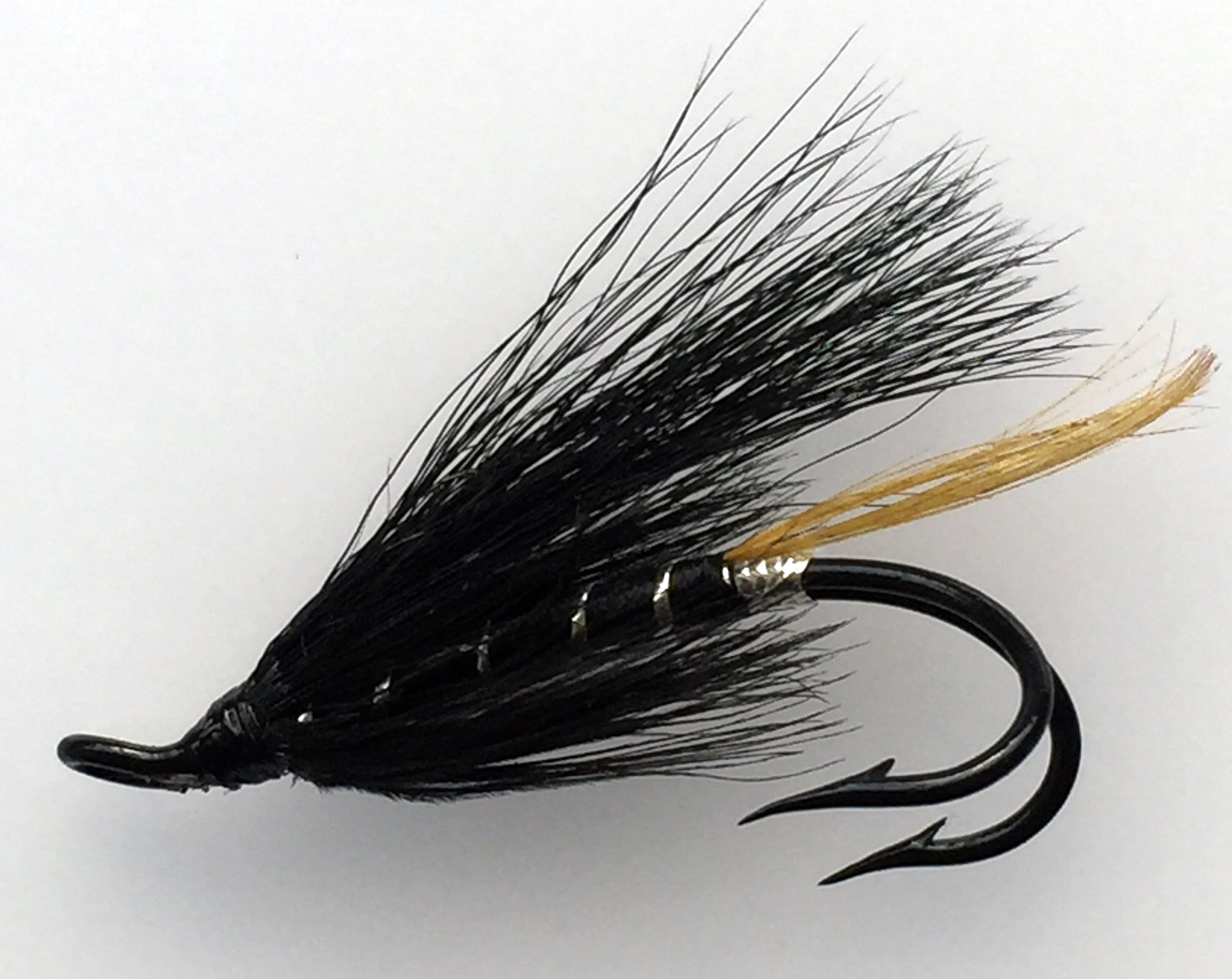 Fly Fishing Salmon Flies STOATS TAIL Doubles sizes 4-8 Pack of 8 flies PACK #165