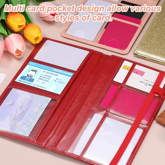 Organizador para auto color rosa miniatura 4
