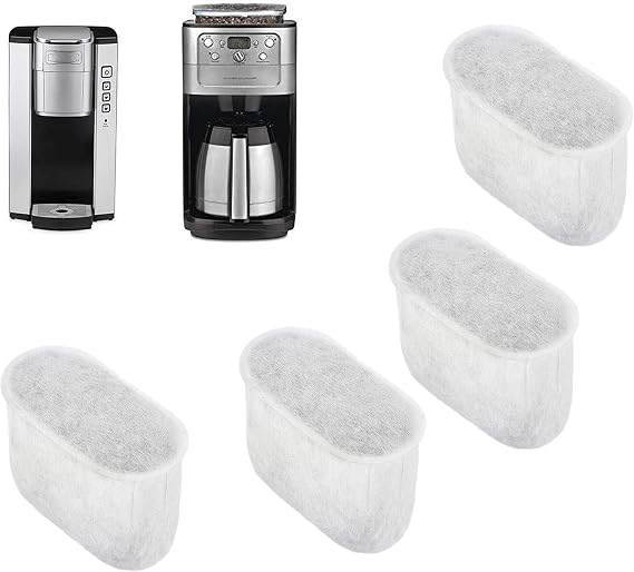 Kare & Kind 24-Pack C-art Coffee Makers Replacement Activated Charcoal Water Filters - Compatible with All C-art Coffee Makers