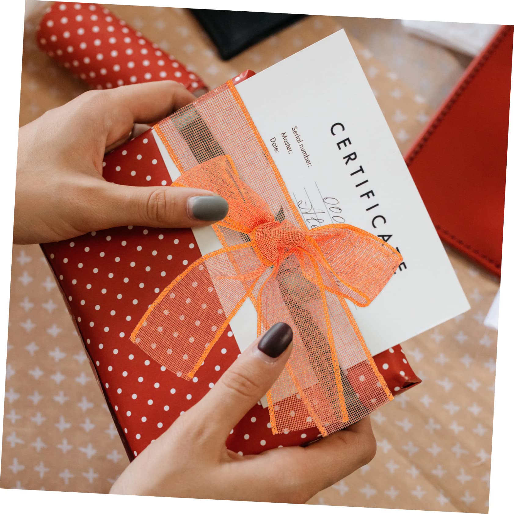 5rollen Bänder Für Geschenke Zum Selbermachen Weihnachtsbänder Dekorative Bänder Für Weihnachtsbaum Und Geschenkboxen