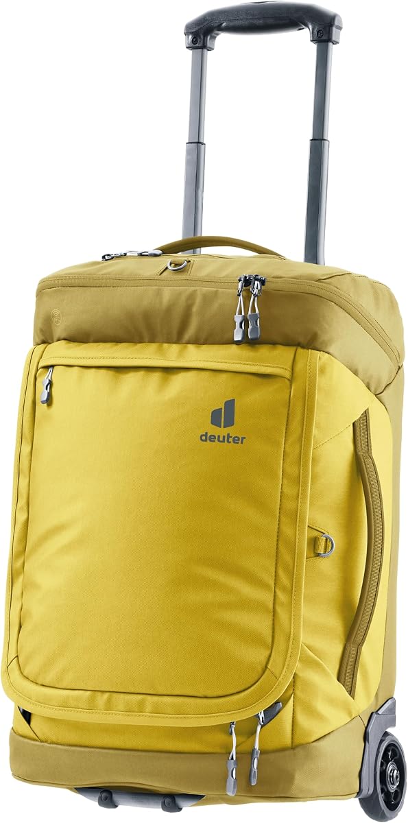 Deuter AViANT Duffel Pro Movo 36L Bolsa con ruedas unisex, maíz-cúrcuma, 36 litros