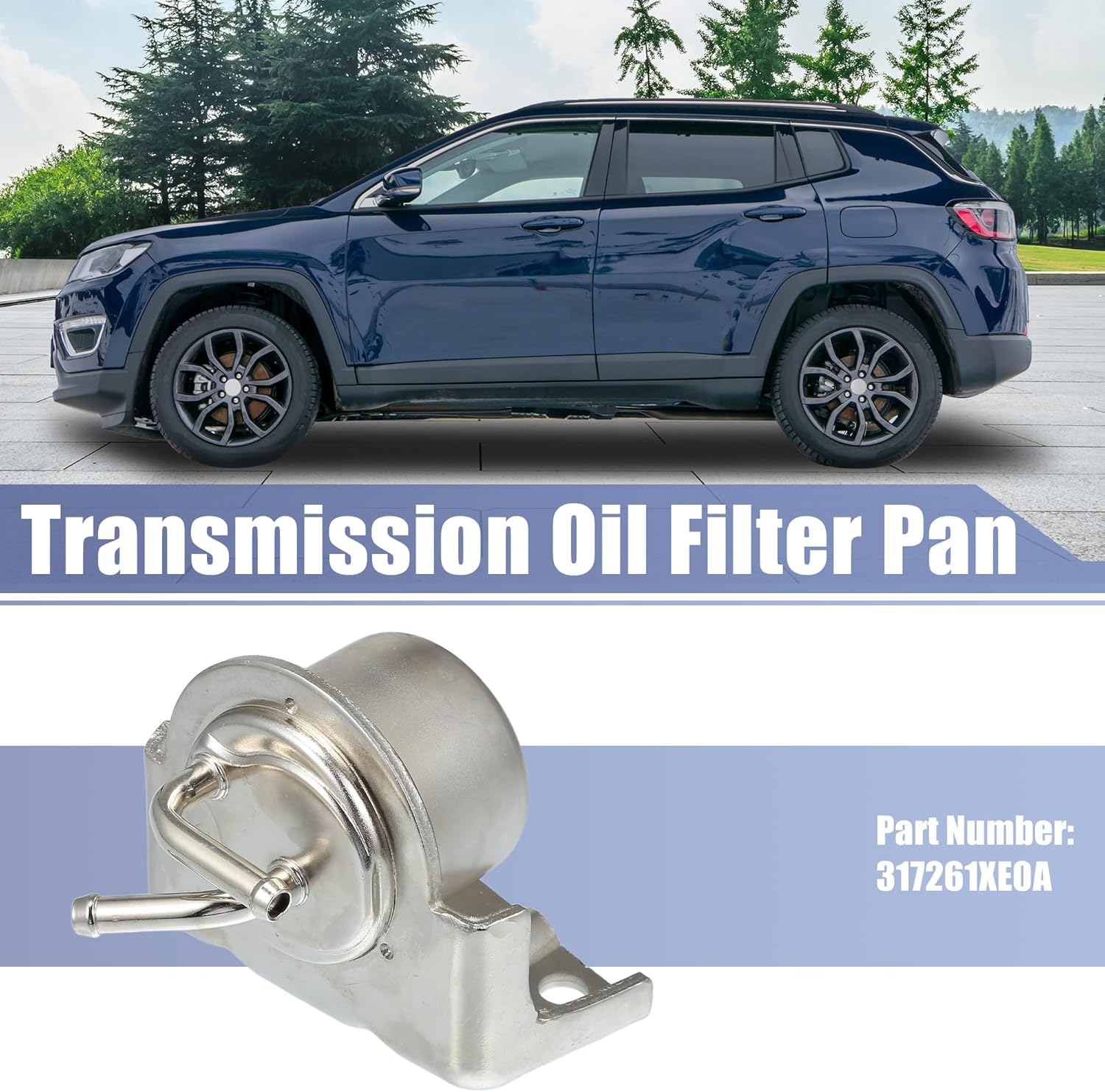 uxcell No.317261XE0A Transmission Filter Oil Pan for Nissan Altima 2007-2013 for Nissan Maxima 2007-2014