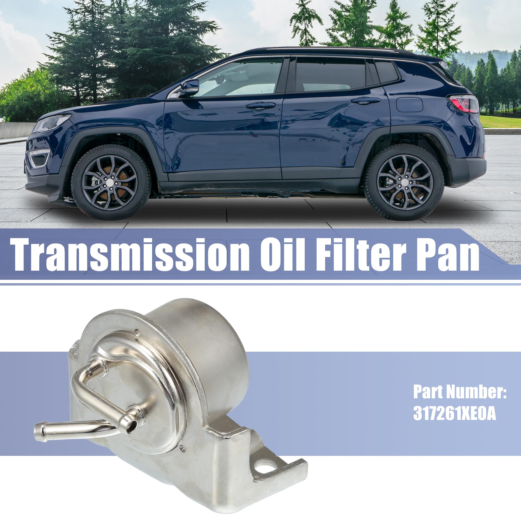 QUARKZMAN Auto Getriebefilter Ölwanne Ersatz Nr.317261XE0A für 