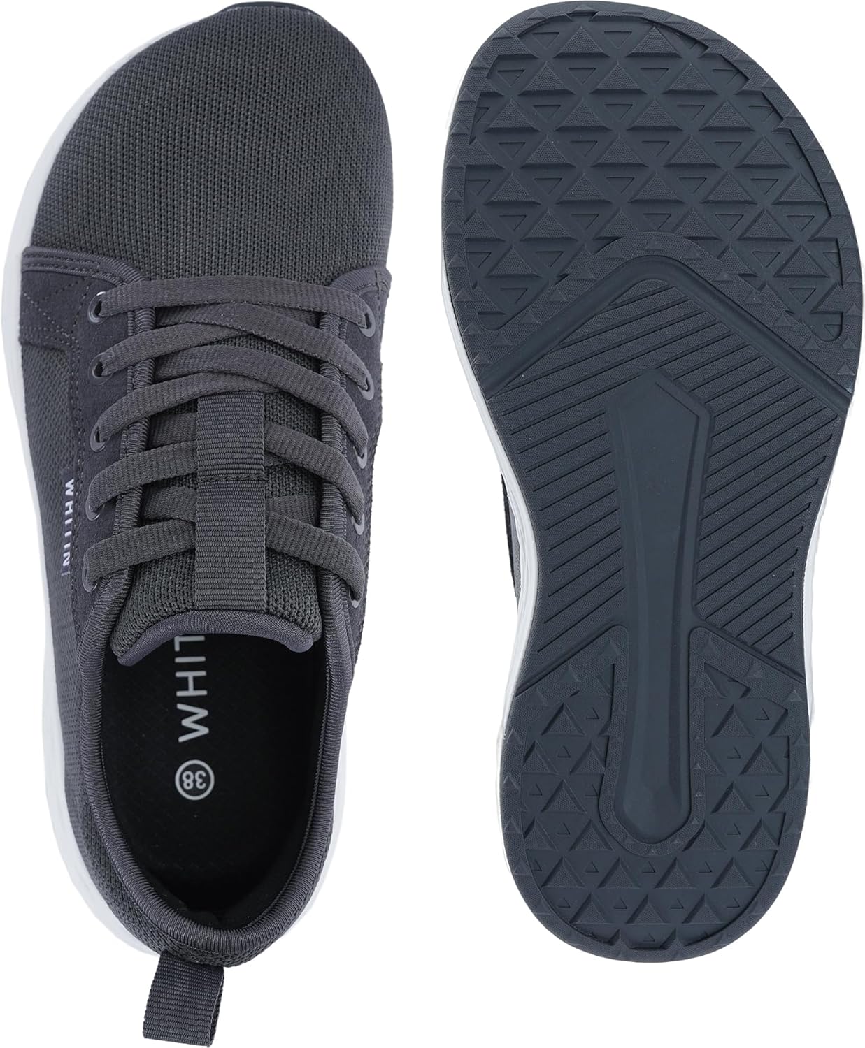 WHITIN Women's Wide Toe Box Walking Shoes | Wide Width Fashion Tennis Sneakers | Zero Drop & Rubber Outsole - Image 6