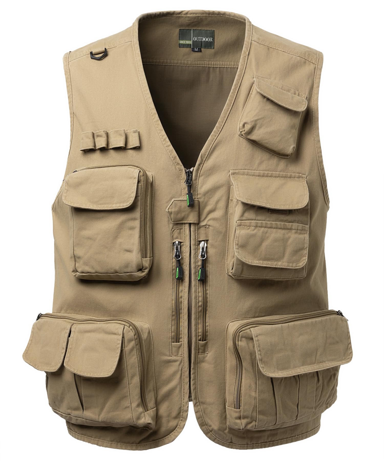 Gilet da Pesca Uomo Smanicato Estivo Gilet Sportivo da Lavoro Caccia Giubbotto Senza Maniche Multitasche