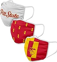 Vista 49 de FOCO - Cubrebocas universitario de la NCAA para adultos (unisex, 3 unidades)