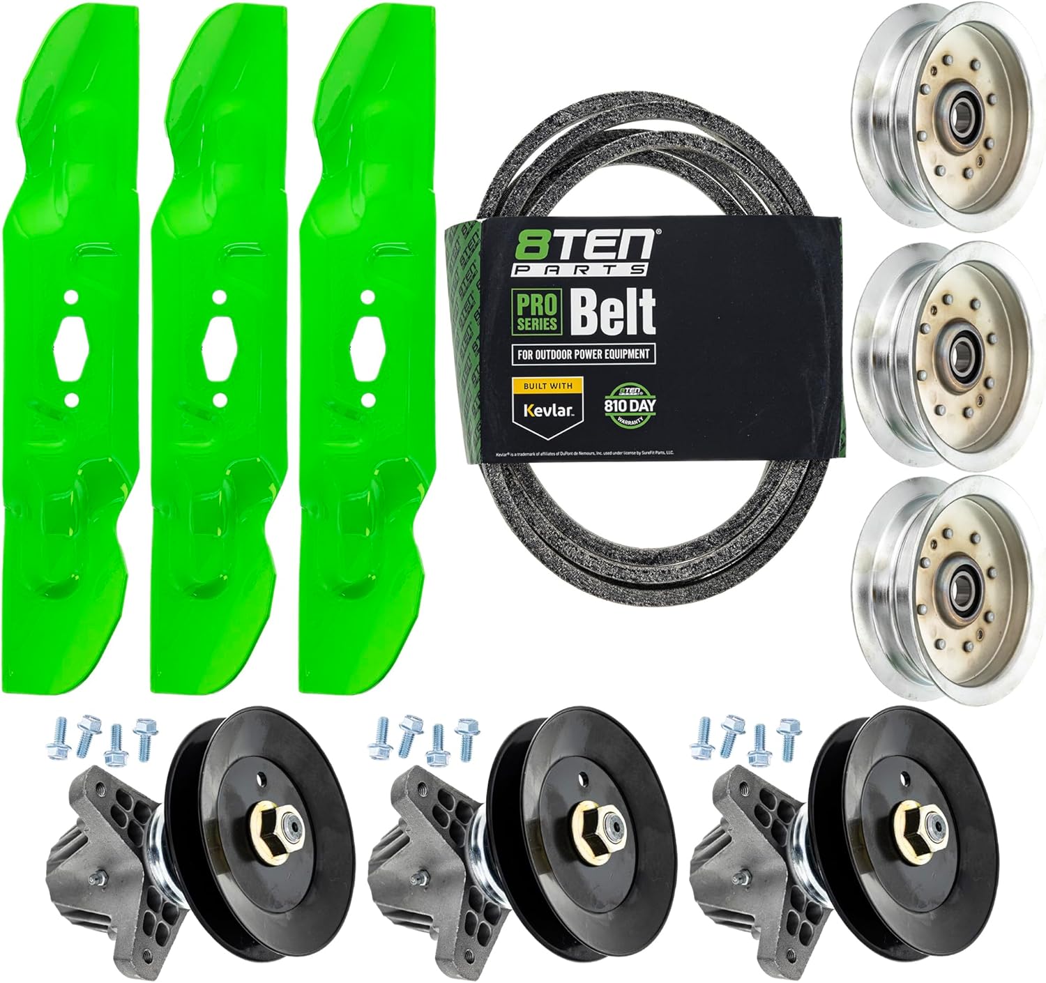 8TEN Deck Rebuild Kit for Cub Cadet MTD Craftsman ZT1 ZT2 50 Z5600 50-Inch 742P05094 954-05078 618P09256 756-05034