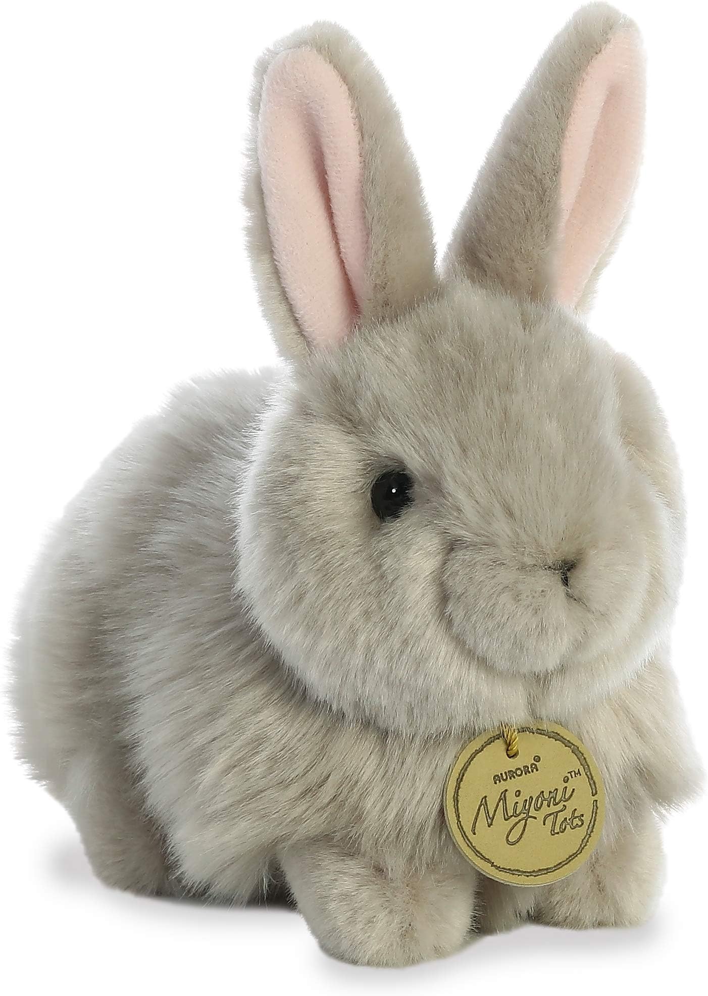 Aurora World 7.5" Angora Bunny Grey