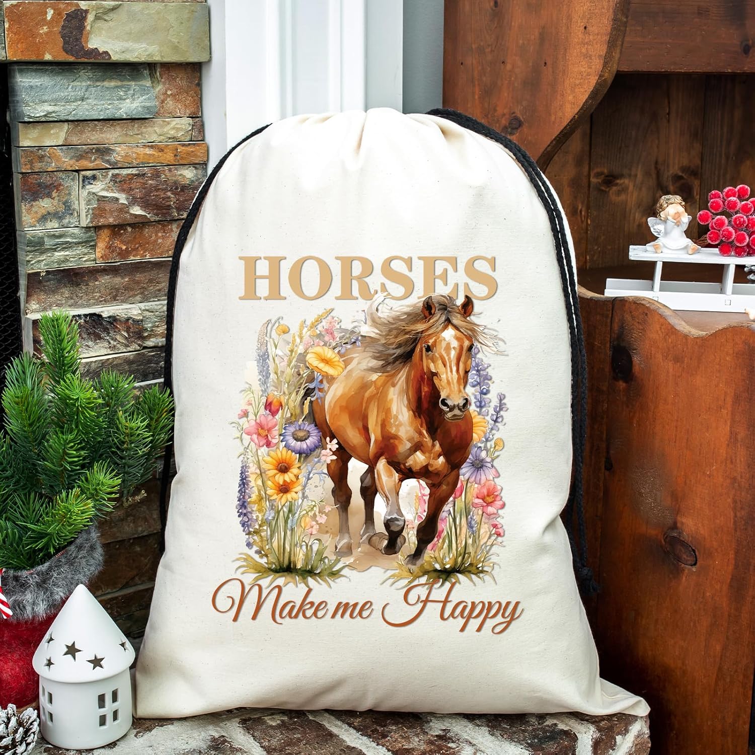 Dazoratix Horse Rub on Transfers - 9 Sheets Flower Heat Transfer Vinyl Stickers for T-Shirt Press Retro Funny Quotes DTF Iron Patches for DIY Applique Art Craft Pillow Covers Clothing Fabric Decor - Image 2