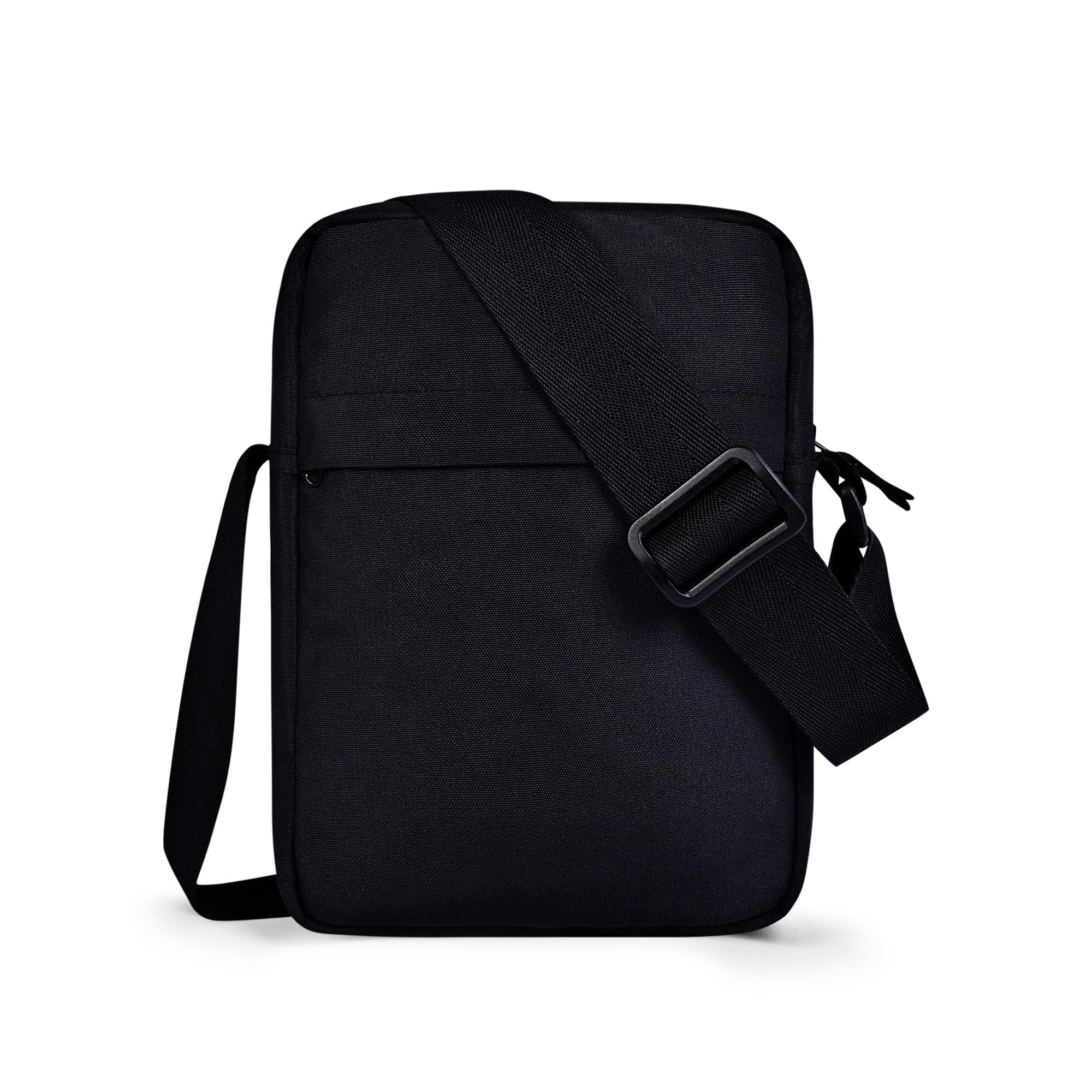 jagezi Mens Crossbody One Side Sholder Slingbag with 1 outer compartment (black), Multipurpose use like Travel, Office, Cash carrying, Accessories Holder-picture-26