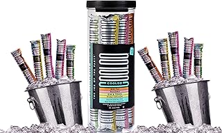 Cooloo Frozen Cocktail Pops, Grab & Go Alcohol Ice Lollies, Ice Pops Cocktail - The Ice Of the Party - Refershing Outdoor low Alcohol Cocktail Pops - Variety