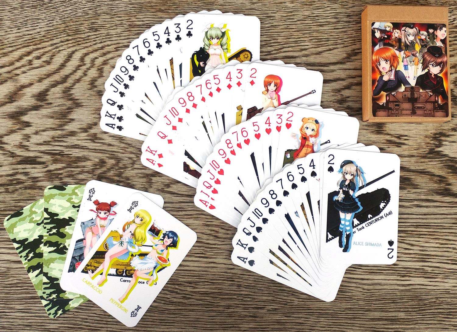 Buy Koshizu Anime Playing Cards (Poker Deck 54 Cards All Different