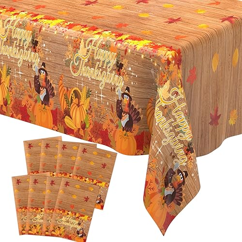 Miniatura 18 de Decoraciones para Fiestas Mexicanas, 3 Piezas de Manteles Rectangulares de Plástico con Flores Mexicanas Desechables, Manteles del Cinco de Mayo