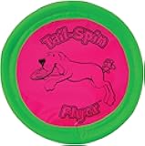 Booda 3 Pack of Tail-Spin Flyer Dog Toys, 10-Inch