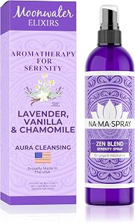 Lavender, Vanilla & Chamomile Aromatherapy Spray - Lavender Spray for Rest, Room Mist Spray for Aura Cleansing, Spiritual Protection & Tranquility for Positive Energy & Spiritual Gift to Calm & Relax