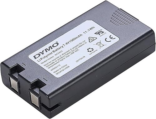 DYMO 1814308 - Batería recargable para DYMO 500TS WPnP XTL 300 y etiquetadoras móviles color negro