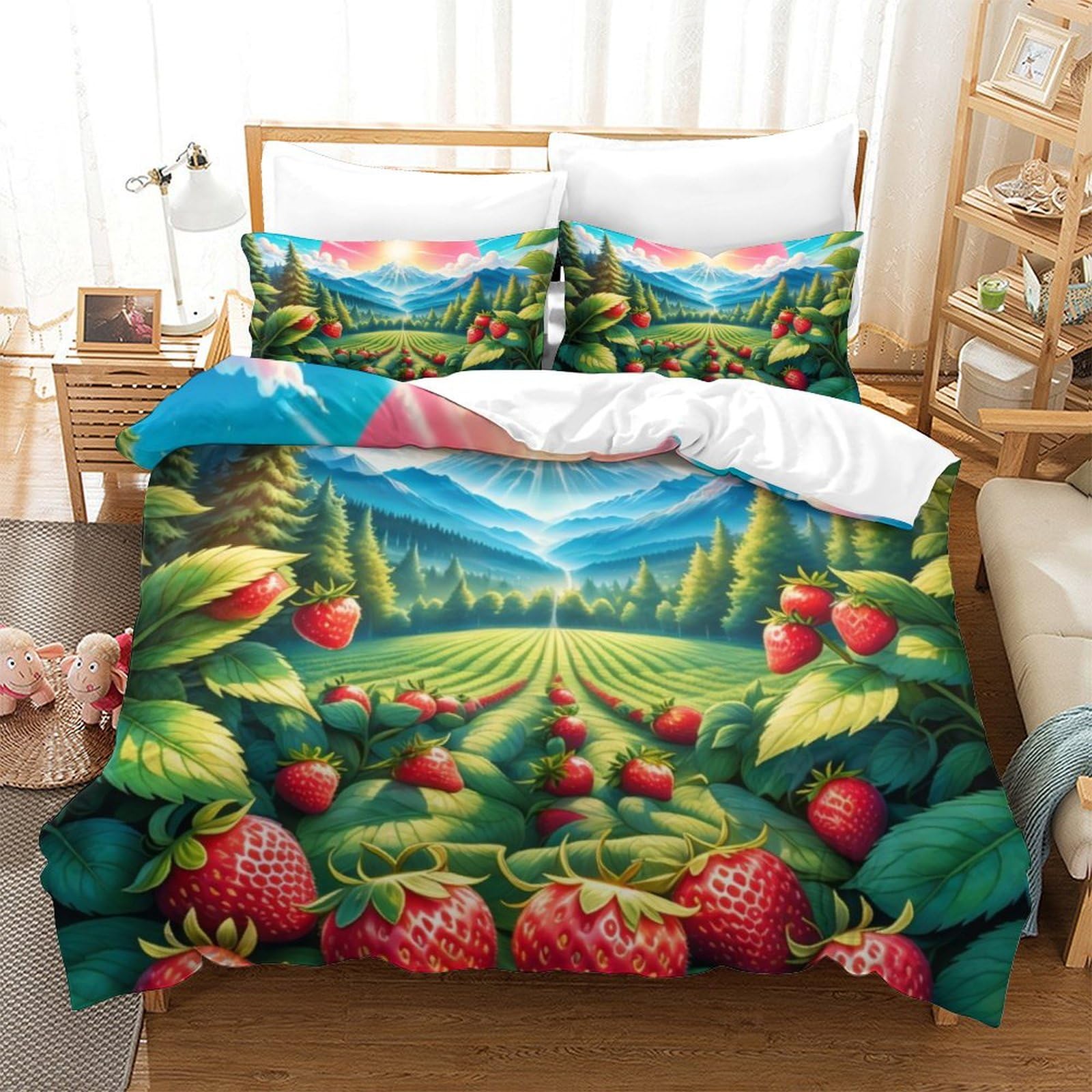 Housses de couettes Super King de literie microfibre douce au tissage haut de gamme