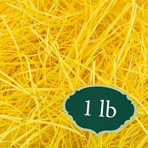 Miniatura 7 de Arcadia Garden Products RPCS2TU - Caja de relleno de papel de color triturado recto para envolver regalos y manualidades, relleno de cestas,