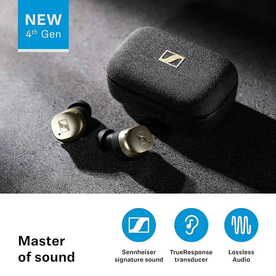 SENNHEISER - ゼンハイザー MOMENTUM True Wireless 4 ゴールド 未開封 SENNHEISER MOMENTUM True Wireless 4 Gold [MTW4 Gold]｜新品