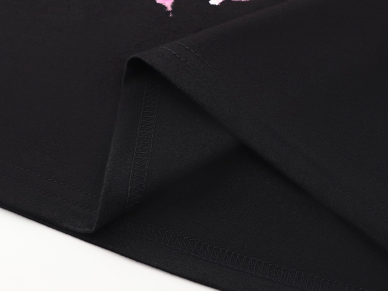 Stylish Graphics Bright Base Color - Cute Crop Top for Little & Big Girls - Summer T-Shirt Clothes Tween Size 6-18 - Image 6