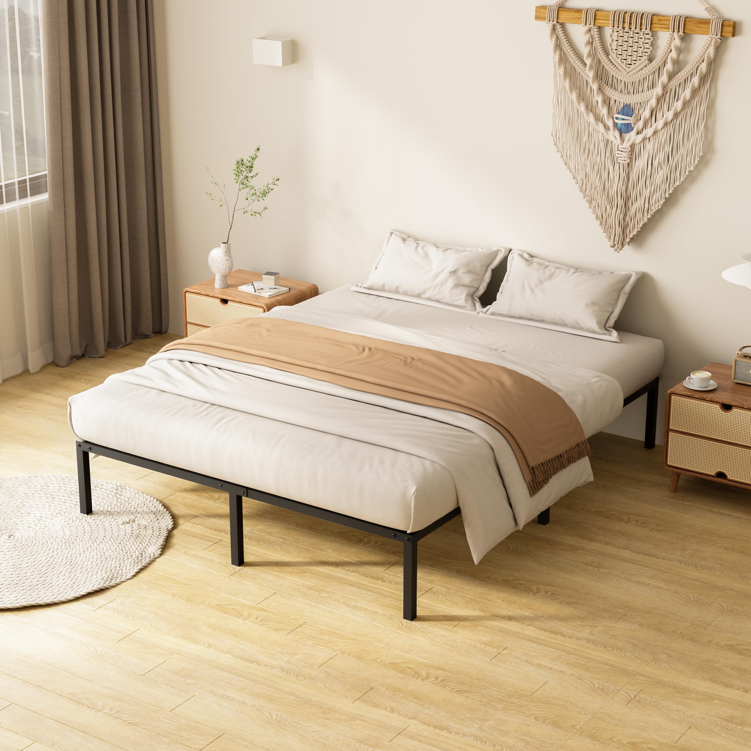 Luxirest - Sommier 140x200 | Sommier à Lattes avec 7 Pieds | 28 Lattes | Résistant et Confortable | Montage Rapide et Facile Luxirest - Sommier 140x200 | Sommier à Lattes avec 7 Pieds | 28 Lattes | Résistant et Confortable | Montage Rapide et Facile