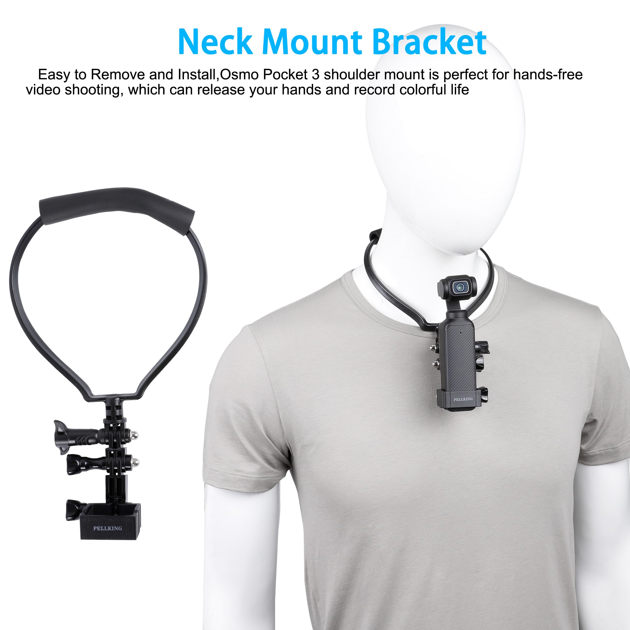 Kit Accessori Per DJI Osmo Pocket - Custodia, Cinghia Pettorale, Treppiede E Supporto Per Espansione - Foto 4