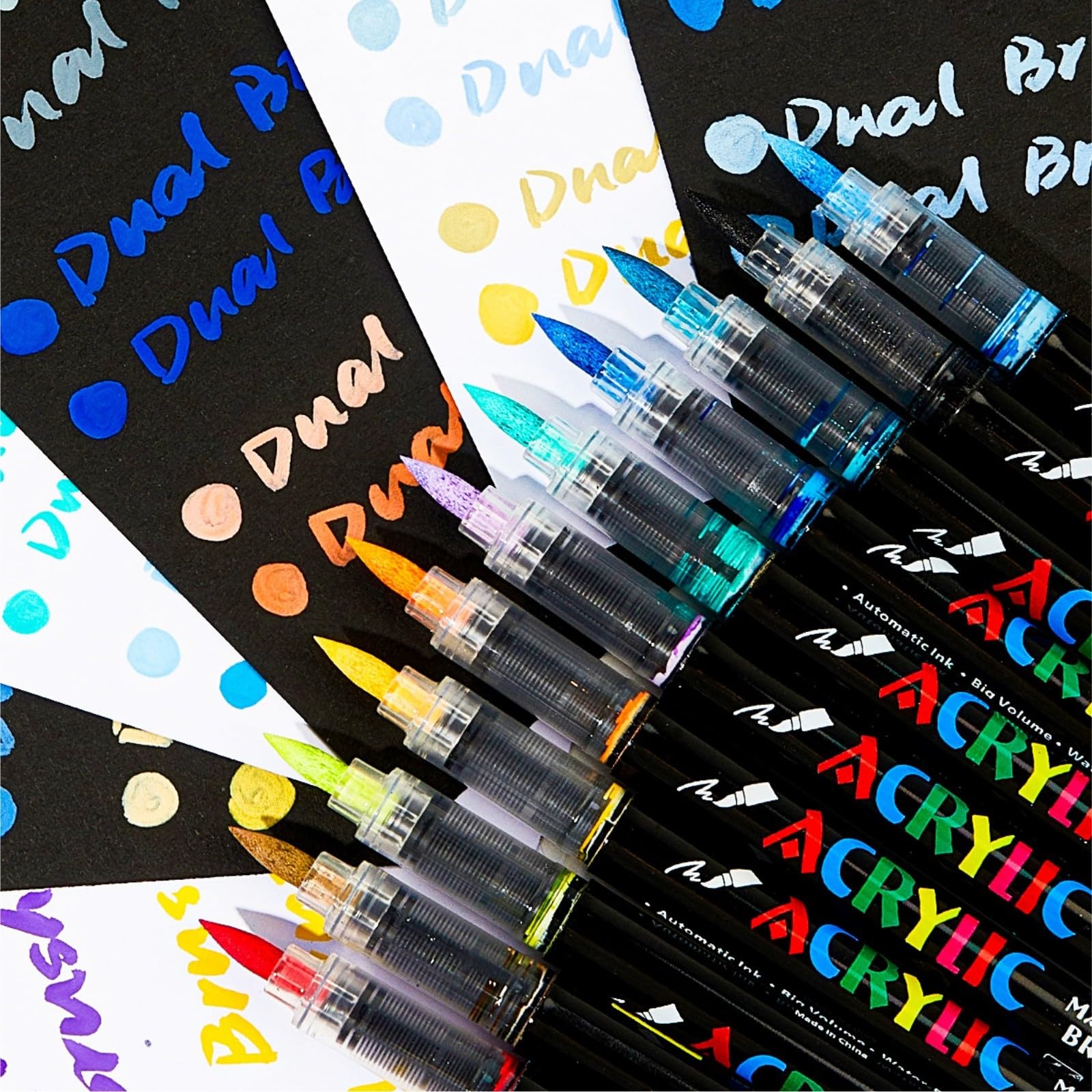Schwarz Textilstift,Waschmaschinenfest,Weicher Stift,Zum Malen auf Stoff,Permanent Stoff Stifte, Acrylstifte Stift,Wasserfeste Textilfarbstifte,Textilmarker für T-Shirt,Stoffbeutel Basteln(Schwarz)