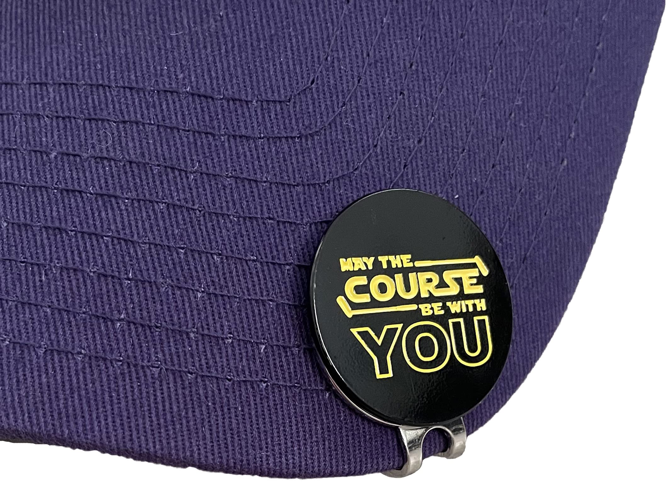 Balanced Co. Lustiger Golfhut-Clip Mit Magnetischem Ballmarker – Emaille-Accessoire Für Golfer