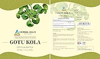 Vista 3 de HERBAL HILLS Gotu Kola Polvo Natural 16 oz Paquete de 1