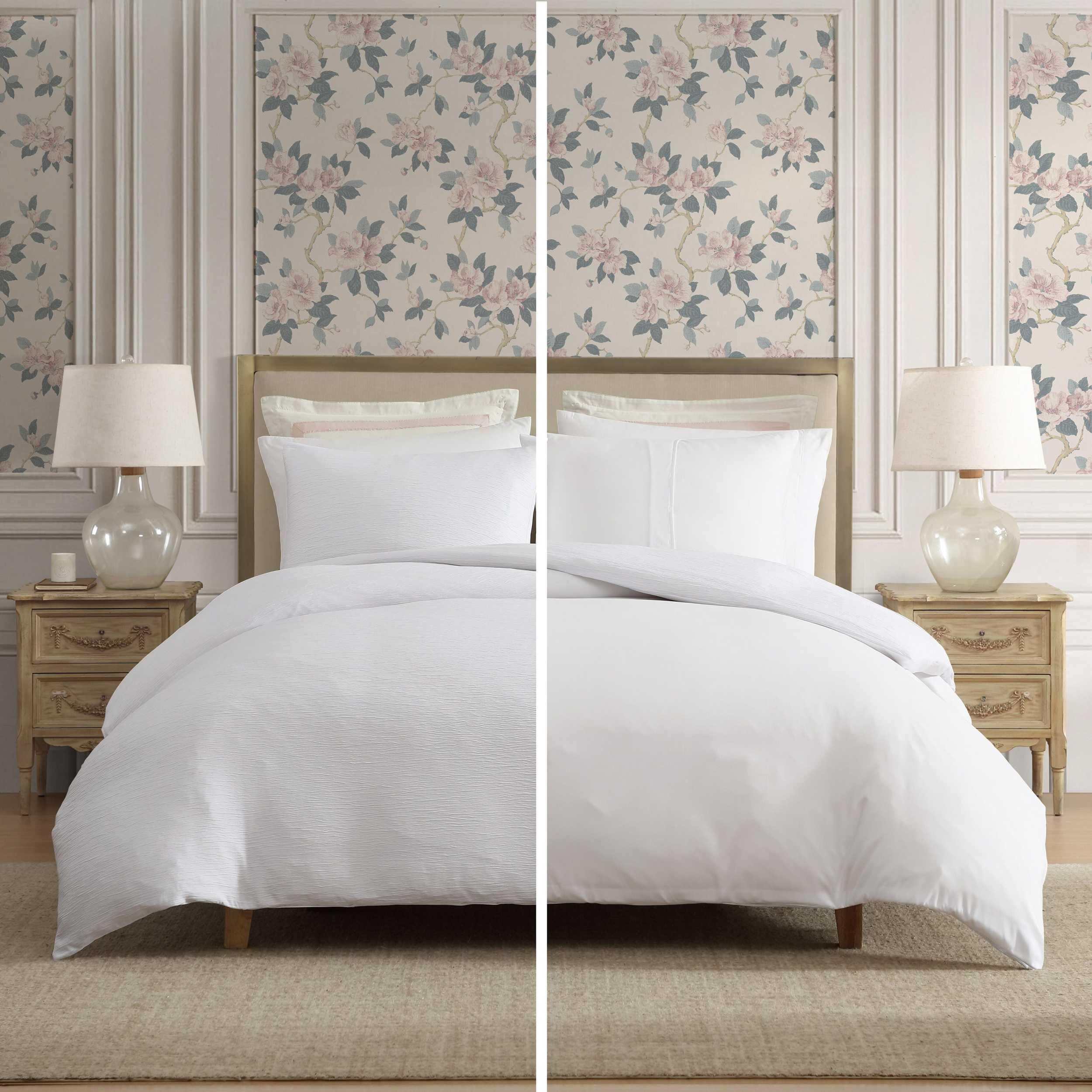 Amazon.com: Laura Ashley - Queen Size Duvet Cover Set, 100% Soft