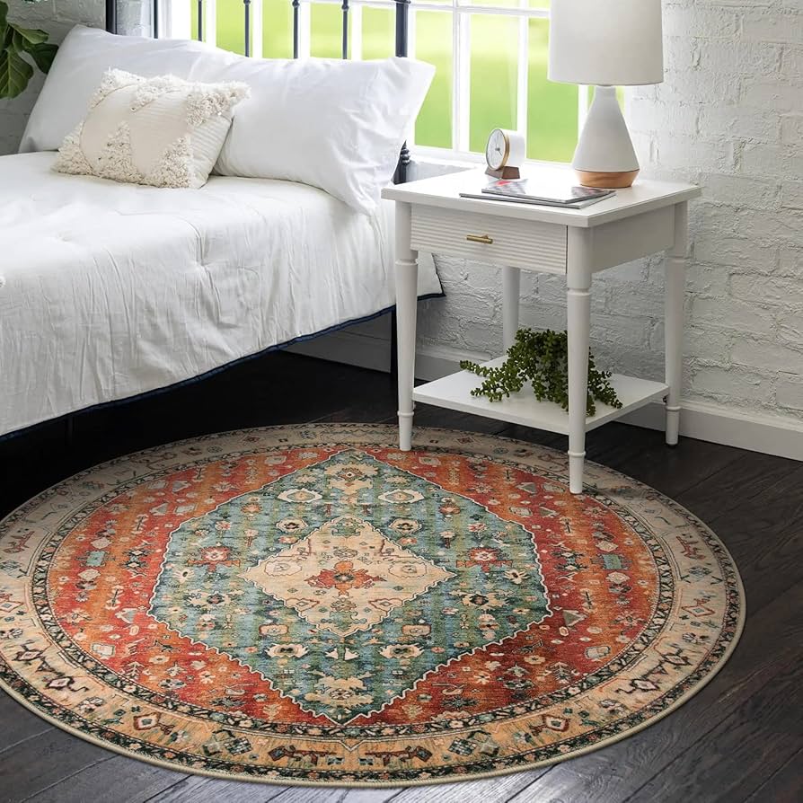 ラグ・カーペット round beach rug Large Collection Area Rugs Round Carpet Runner, Abstract