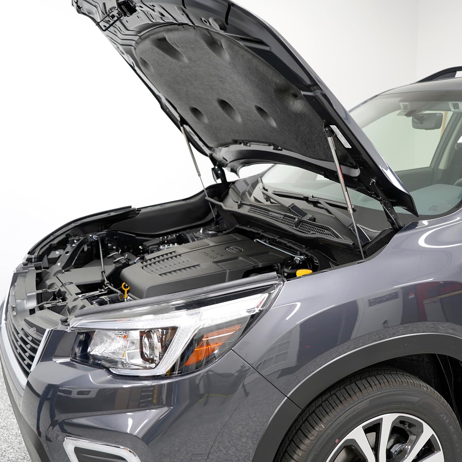 Redline Tuning 21-36013-03 Hood Quicklift Elite System Compatible with Subaru Forester 2019-2024 (Stainless Steel Struts)