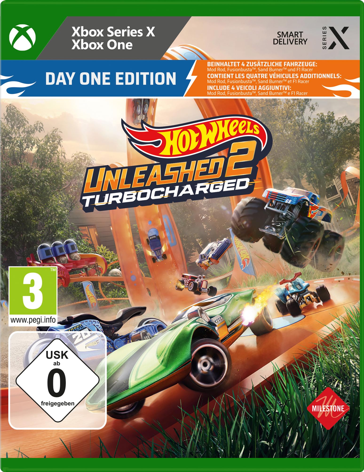 Milestone HOT WHEELS UNLEASHED 2 - Turbocharged Day One Edition (Xbox One / Xbox Series X)