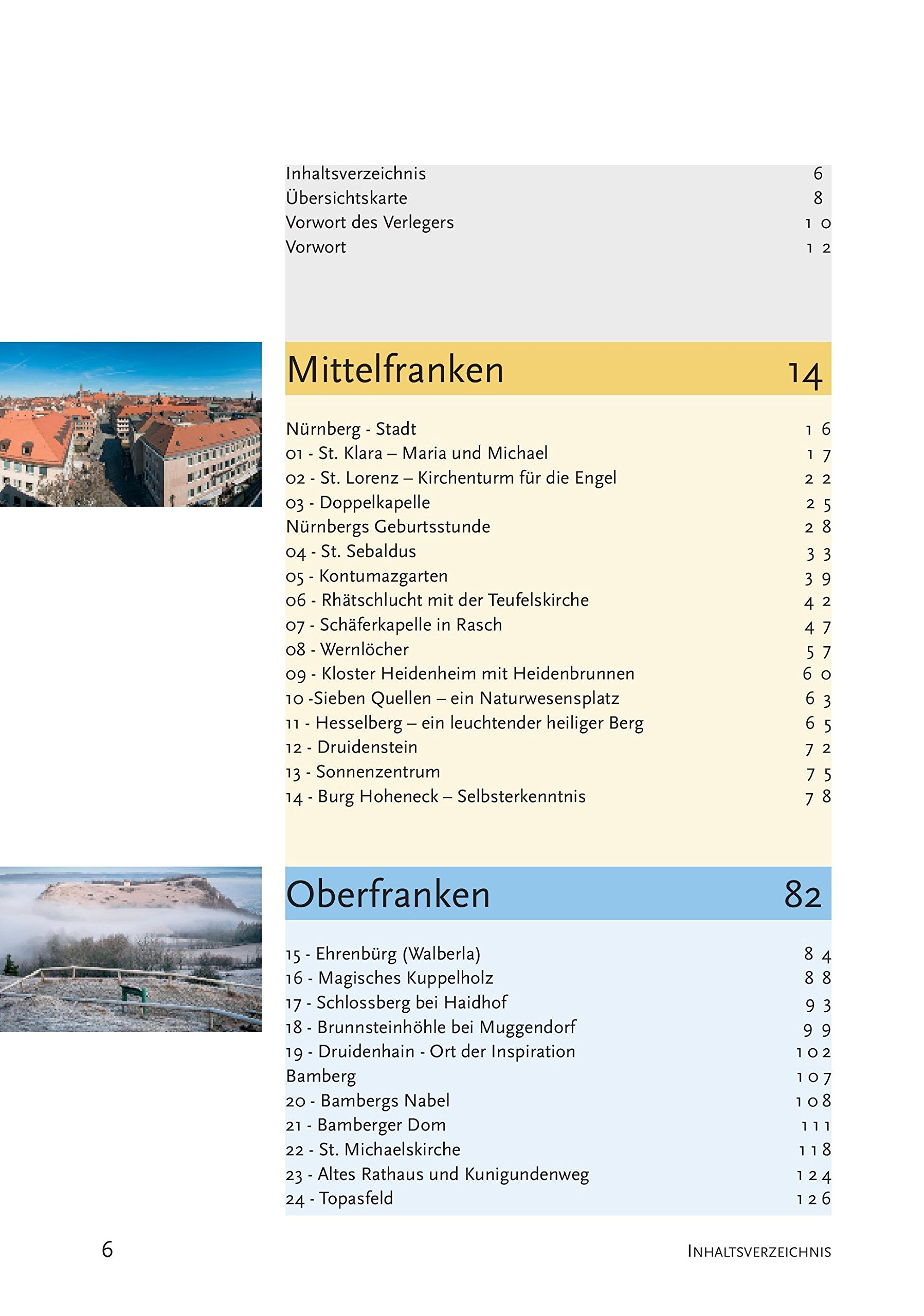 Kraftplätze in Franken - Geomantischer Guide zu Kultstätten und energetischen Orten