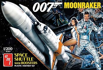 Amazon.com: AMT Unknown Moonraker Shuttle w/Boosters - James